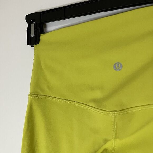 Lululemon Align high rise electric yellow leggings size 6 - Picture 4 of 5